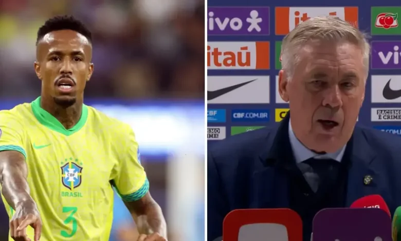 أنشيلوتي يكشف آخر تطورات حالة ميليتاو البدنية