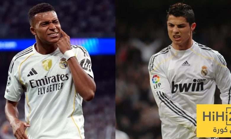 احصائية تكشف تفوق مبابي على رونالدو في ريال مدريد