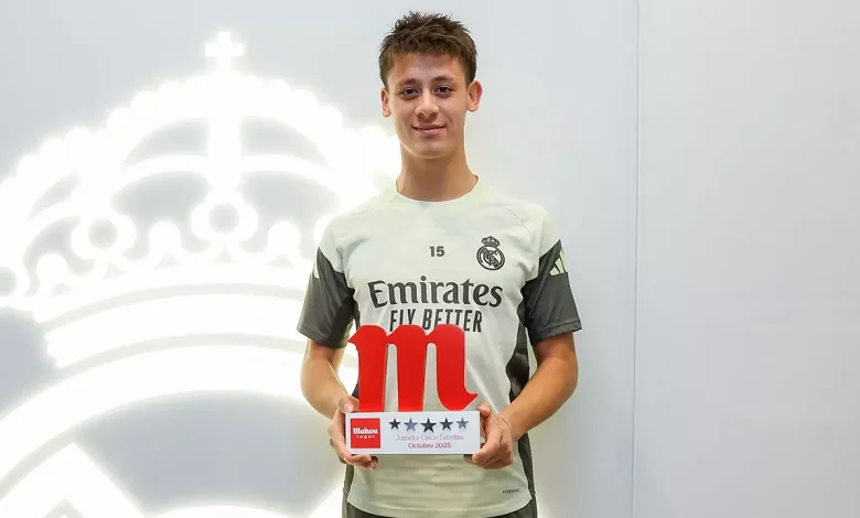 رسميا.. غولر لاعب الشهر في ريال مدريد