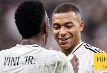 صورة.. منشور فينيسيوس بعد تتويج مبابي بجائزة الحذاء الذهبي