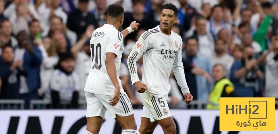 مباريات ريال مدريد المتبقية في 2025