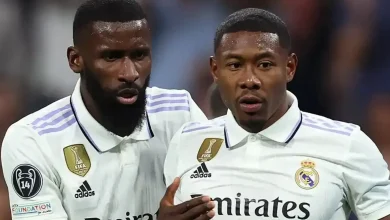 موقف ريال مدريد من استمرار روديغر وألابا