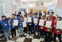 " نفذتها مؤسسة جلوبل شيبرز عدن اختتام دورة فن الإلقاء للاطفال في مكتبة مسواط للاطفال بعدن "