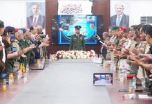 الباحث العقيد صالح باسمير ينال درجة الماجستير من الأكاديمية العسكرية العليا كلية القيادة والأركان بعدن