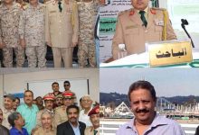 السفير فضل الحنق والصحفي العميد مقراط يهنئان الوزير اللواء سالم السقطري بنيله الماجستير بامتياز