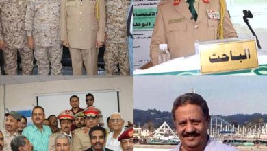 السفير فضل الحنق والصحفي العميد مقراط يهنئان الوزير اللواء سالم السقطري بنيله الماجستير بامتياز