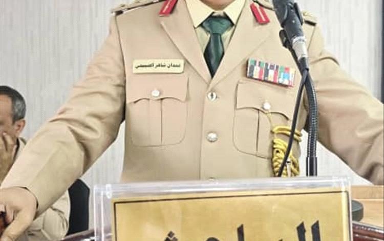 العقيد غمدان الصبيحي ينال درجة الماجستير في العلوم العسكرية