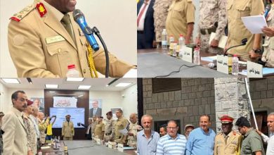 العميد خالد يسلم يناقش بحثه الموسوم بـ (التكنولوجيا العسكرية الحديثة وأثرها على الحروب المستقبلية) في كلية الدفاع الوطني