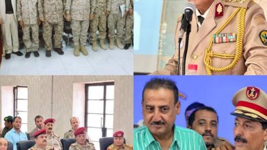 العميد عبدالفتاح العبد الشاعري يناقش بحثه عن إعداد وتجهيز جزيرة سقطرى للدفاع في كلية القادة والاركان