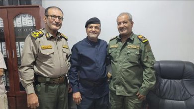 اللواء شلال شائع يزور مصلحة الأحوال المدنية والسجل المدني بعدن