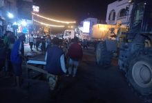 بإشراف مباشر من مدير عام المديرية عواس الزهري.. حملة إزالة شاملة في شارع الثقافة بخورمكسر