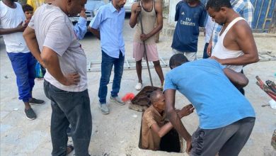 بدء العمل على تصفية مناهل وشبكة الصرف الصحي في القرية الروسية بخورمكسر