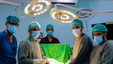 بدء العمليات الجراحية في المخيم الجراحي الثالث المجاني بمستشفى عدن التعاوني الخيري