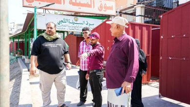 بن جرادي يتفقد مشروع السوق النسوي الشعبي في السيلة