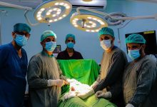 تدشين العمليات في المخيم الطبي المجاني الثالث بمستشفى عدن التعاوني الخيري