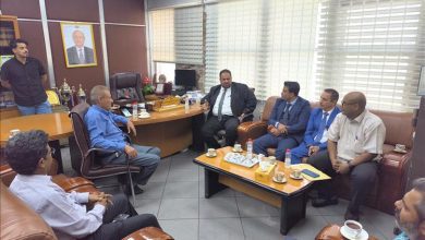 تعزيزاً للتنسيق المشترك: لقاء ودي بين قيادتي شركة النفط فرع عدن ومصافي عدن