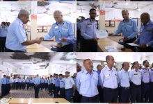 تكريم المتميزين من ضباط وأفراد وموظفي فرع مصلحة الهجرة والجوازات بالعاصمة عدن