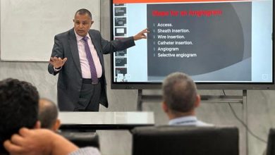 تنظيم ورشة تدريبية حول القسطرة الطرفية العلاجية في عدن