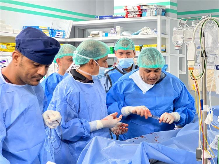 تنظيم ورشتي عمل تدريبية حول استخدام الدوبلر والالتراساوند والقسطرة الطرفية في عدن