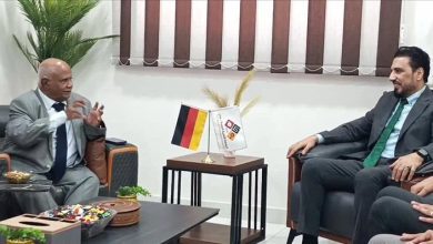 حيدرة يؤكد تعزيز الشراكة بين مستشفى الصداقة والجامعة الألمانية خلال لقائه برئيس الجامعة