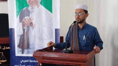 رئيس مؤسسة الصفوة يشارك في حفل افتتاح المحكمة الصورية والمكتبة العلمية ومعمل الحاسوب بجامعة الوسطية