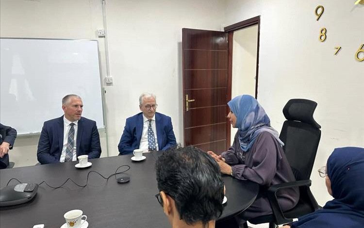 رئيسة الجهاز المركزي للإحصاء تبحث مع السفير الألماني دعم القدرات الإحصائية وتعزيز التعاون المشترك