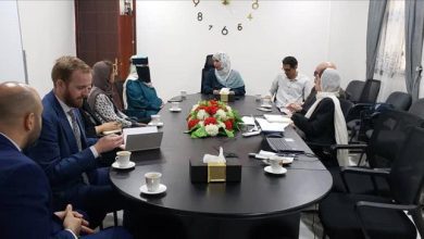 رئيسة الجهاز المركزي للإحصاء تلتقي بوفد من الاتحاد الأوروبي و"OECD" لبحث تطوير برنامج تعزيز الصمود الاقتصادي في اليمن