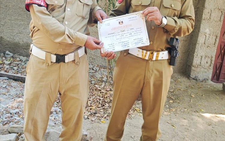 قائد الشرطة العسكرية يكرّم عدداً من ضباط اللواء بمناسبة تخرجهم من الدورة 11 قادة السرايا بمعهد تأهيل القادة والاركان بصلاح الدين