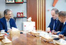 لملس يناقش مع “اليونبس” سير عمل مشروع خط الخمسين ومعالجة طفح المجاري