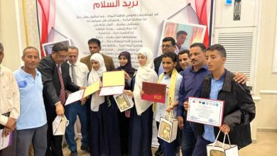 مدارس سماء عدن تحصد المركز الثاني في مسابقة “أقلام السلام” بعد تألق مميز لطالبها أمجد العميري