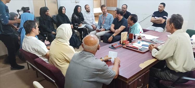 نائب السفير الهولندي ووكيل وزارة الصحة يفتتحان القاعات الدراسية في مستشفى الأمراض النفسية والعصبية بعدن