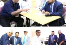 نائب وزير الثقافة يزور معهد جميل غانم بعدن ويؤكد أهمية تحويله إلى كلية للفنون الجميلة