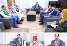 وزارة الشباب والرياضة والبرنامج السعودي يناقشان إعادة تأهيل ملعب 22 مايو بعدن