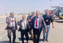 وكيل قطاع المطارات يتفقد سير العمل بمطار عدن الدولي ويشيد بجهود العاملين