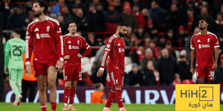 تقييم لاعبي ليفربول بعد السقوط امام ايندهوفن