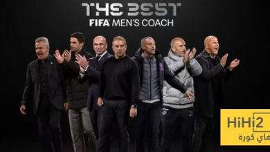 رسميا.. المرشحون لجائزة أفضل مدرب في العالم المقدمة من الفيفا