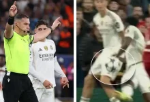 سبب عدم احتساب ركلة جزاء على تشواميني أمام ليفربول