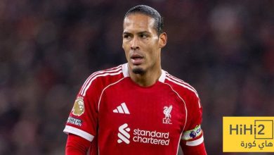 فان دايك يوجه رسالة قوية إلى لاعبي ليفربول