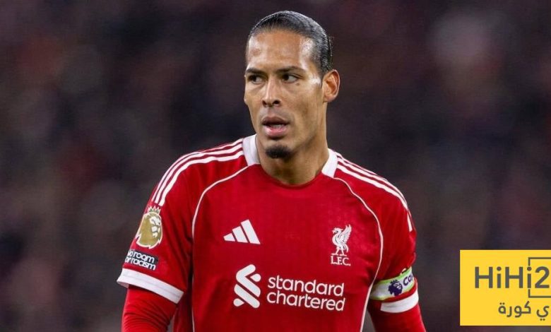 فان دايك يوجه رسالة قوية إلى لاعبي ليفربول