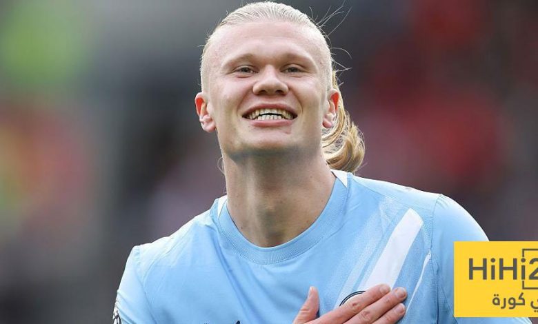 أرقام هالاند مع السيتي في البريميرليغ هذا الموسم