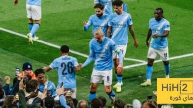 احصائيات الشوط الاول من مباراة مانشستر سيتي ضد دورتموند