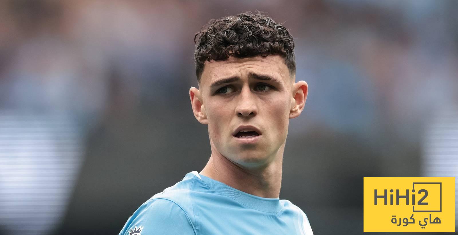 احصائيات فودين مع السيتي في دوري الأبطال هذا الموسم