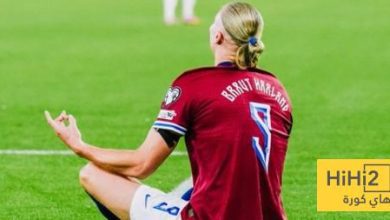 ارقام قياسية لهالاند مع منتخب النرويج