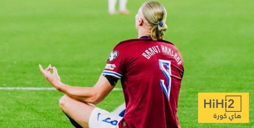 ارقام قياسية لهالاند مع منتخب النرويج