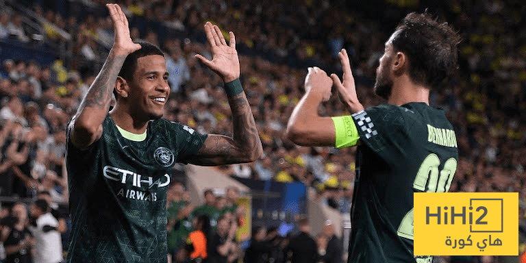 الرسم التكتيكي لتشكيلة مانشستر سيتي ضد بورنموث