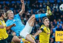 الرسم التكتيكي لتشكيلة مانشستر سيتي وبروسيا دورتموند