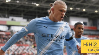 تشكيلة مانشستر سيتي المتوقعة ضد بورنموث في الدوري الإنجليزي