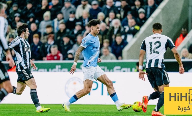 تقييم لاعبي مانشستر سيتي و نيوكاسل في الشوط الاول