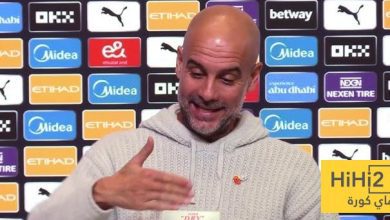 غوارديولا : لا زلنا نبحث عن الكمال الدفاعي