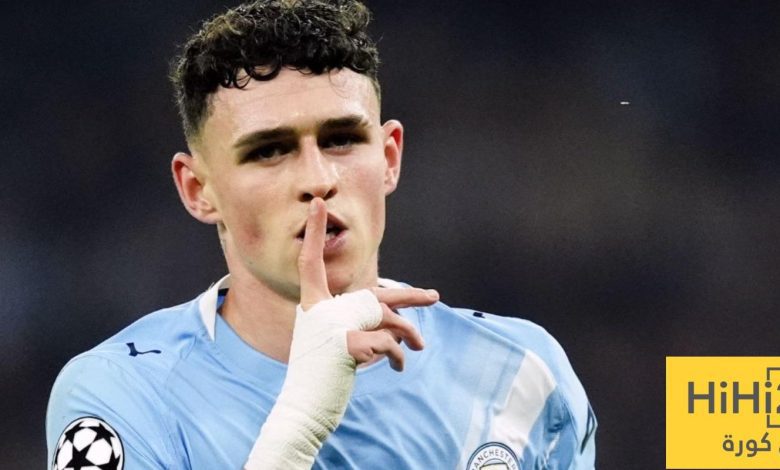 غوارديولا يصنع من فودن افضل هداف